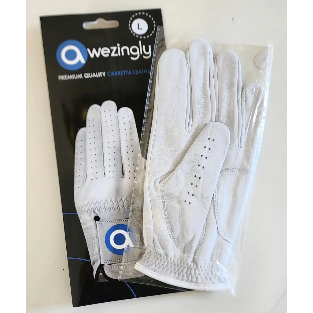 Awezingly Premium Quality Cabretta Leather Golf Glove