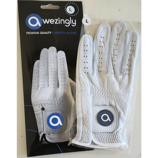 Awezingly Premium Quality Cabretta Leather Golf Glove