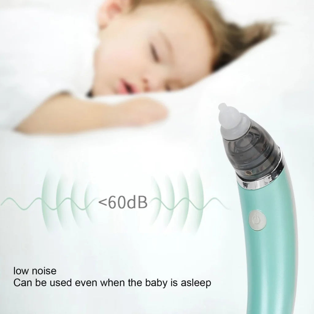 Baby Nasal Aspirator Safe Hygienic Nose Cleaner Snot Sucker