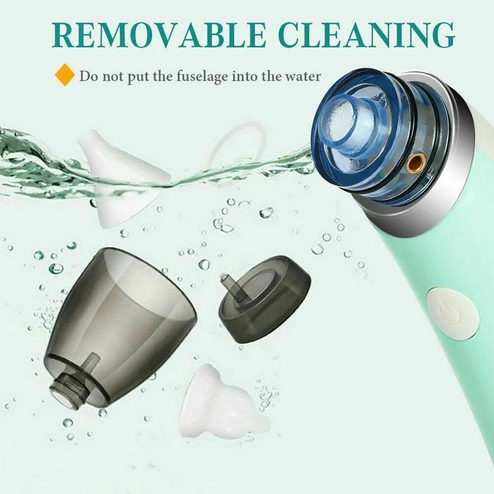 Baby Nasal Aspirator Safe Hygienic Nose Cleaner Snot Sucker