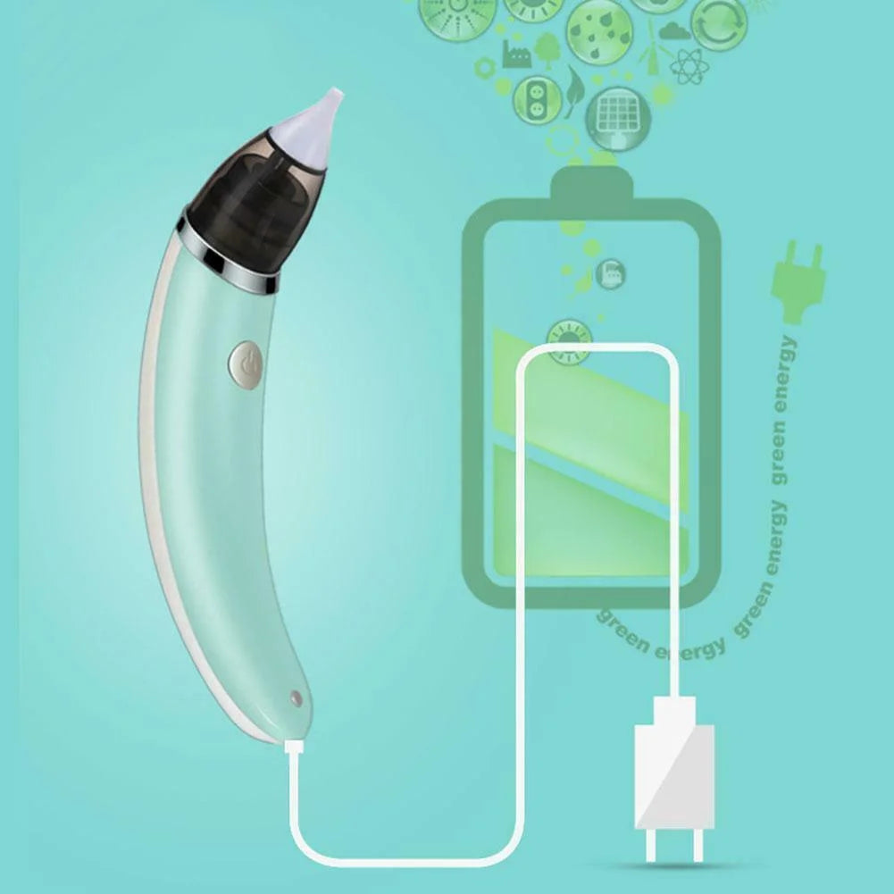 Baby Nasal Aspirator Safe Hygienic Nose Cleaner Snot Sucker