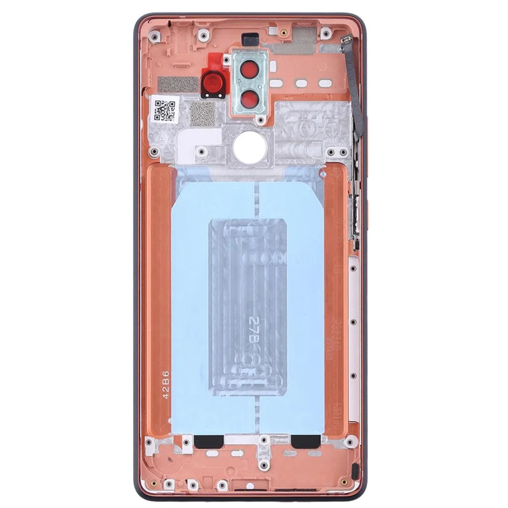 Back Cover With Camera Lens and Side Keys For Nokia 7 Plus