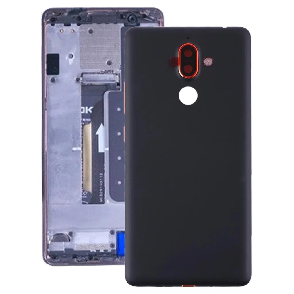 Back Cover With Camera Lens & Side Keys For Nokia 7 Plus-1915196578721828870