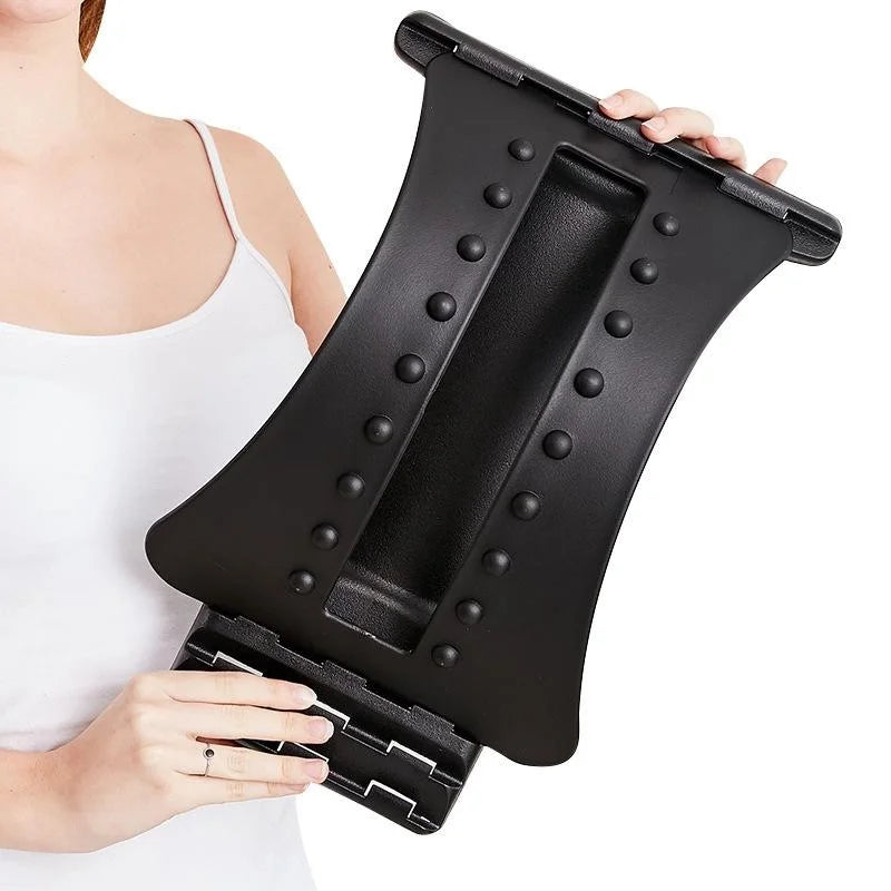Back Massage Stretcher For Lumbar Traction And Pain Relief