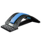 Back Pain Relief Device Lumbar Traction Stretcher - Black