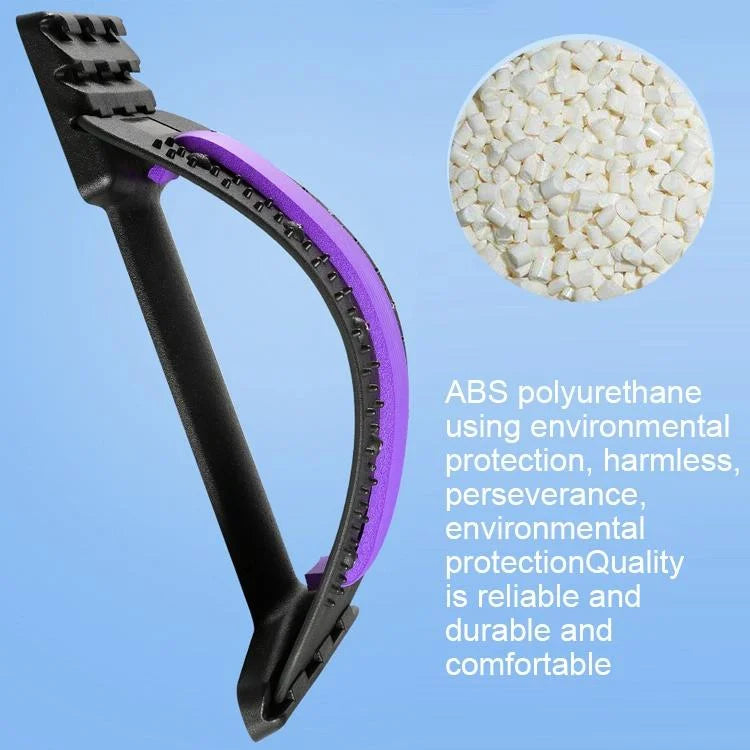 Back Pain Relief Device Lumbar Traction Stretcher - White
