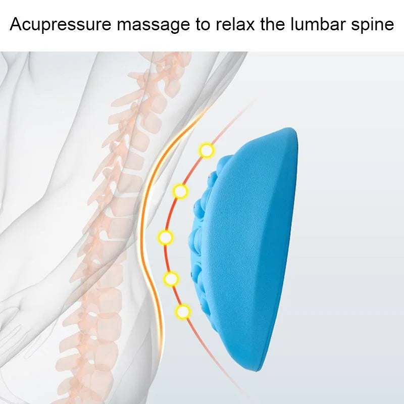 Back Support Magnet Massage Cushion 26.5X22X8.5Cm - Health