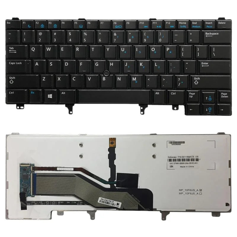 Backlit Keyboard For Dell Latitude E6420 / E6320 / E6430 / E5420 / E5430 / E6430S-1915197388860035072