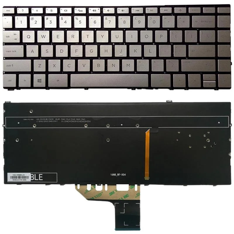 Backlit Us Keyboard For Hp Spectre 13 W Series