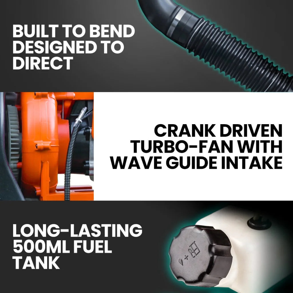 Backpack Petrol Leaf Blower MTM 30CC 2-Stroke Commercial