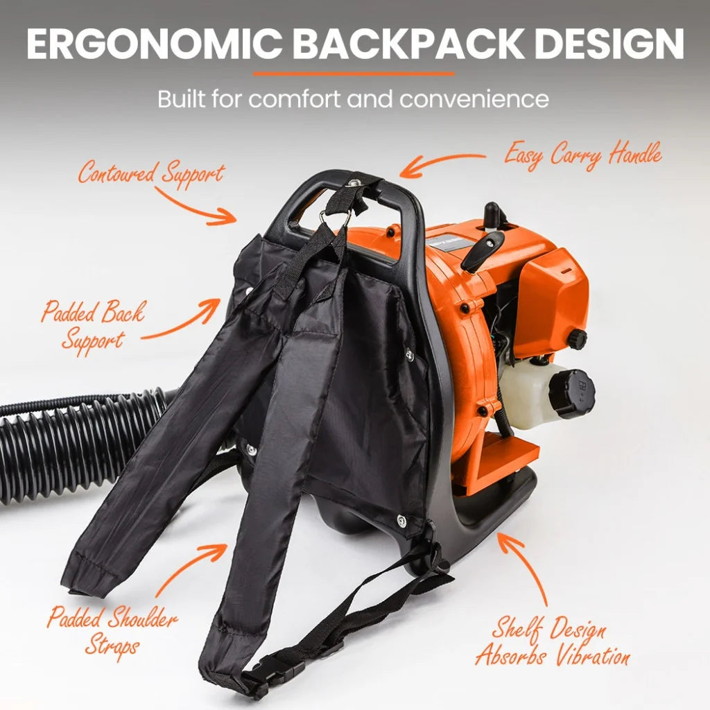 Backpack Petrol Leaf Blower MTM 30CC 2-Stroke Commercial