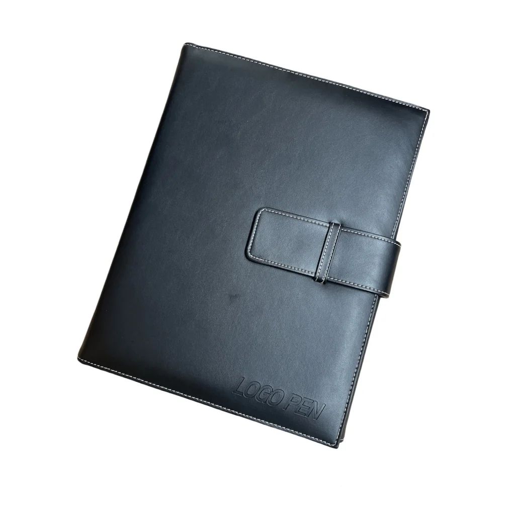 Ball Point Pen + Pens Holder Folder Gift for School Office