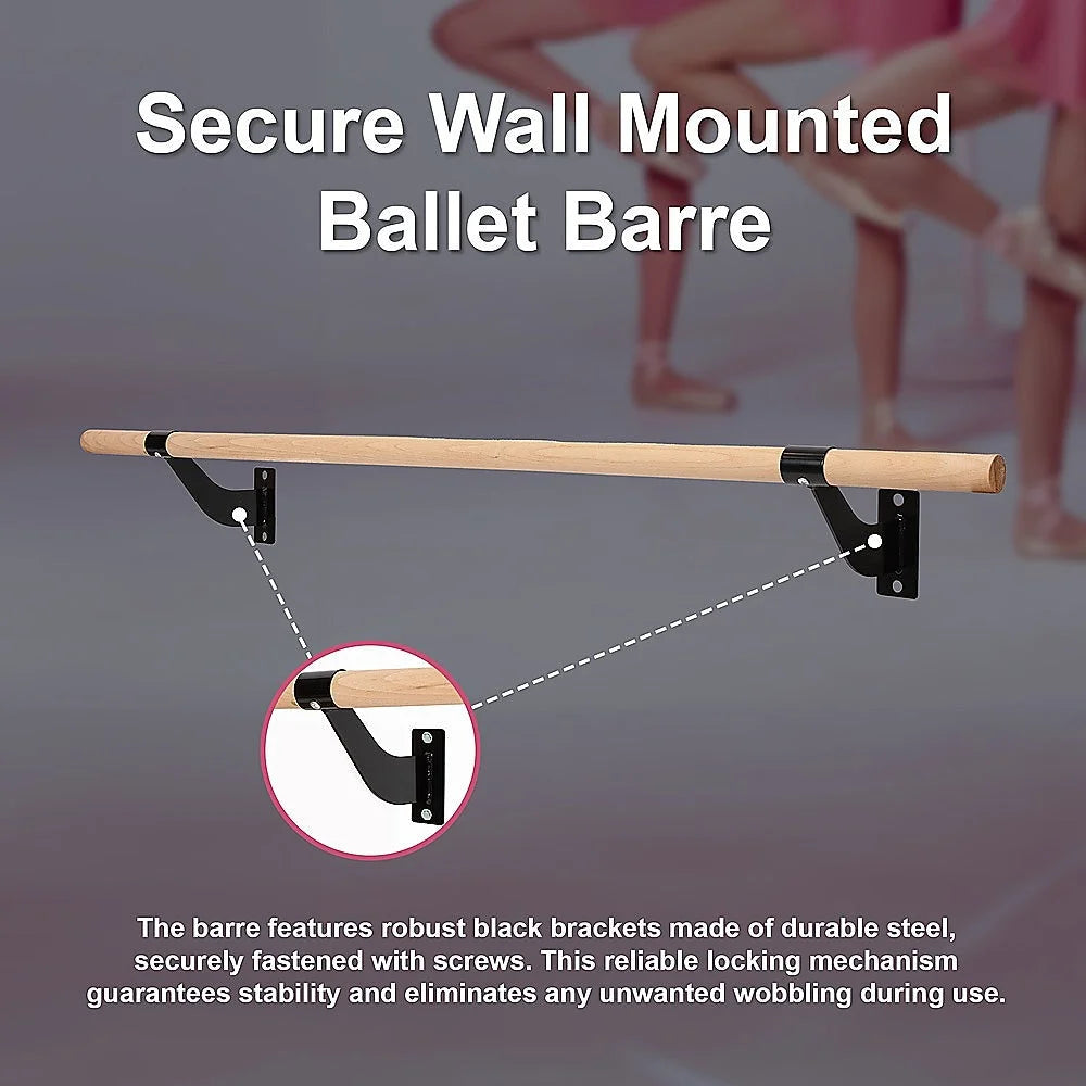 Ballet Barre Wall Mounted - Sports & Fitness