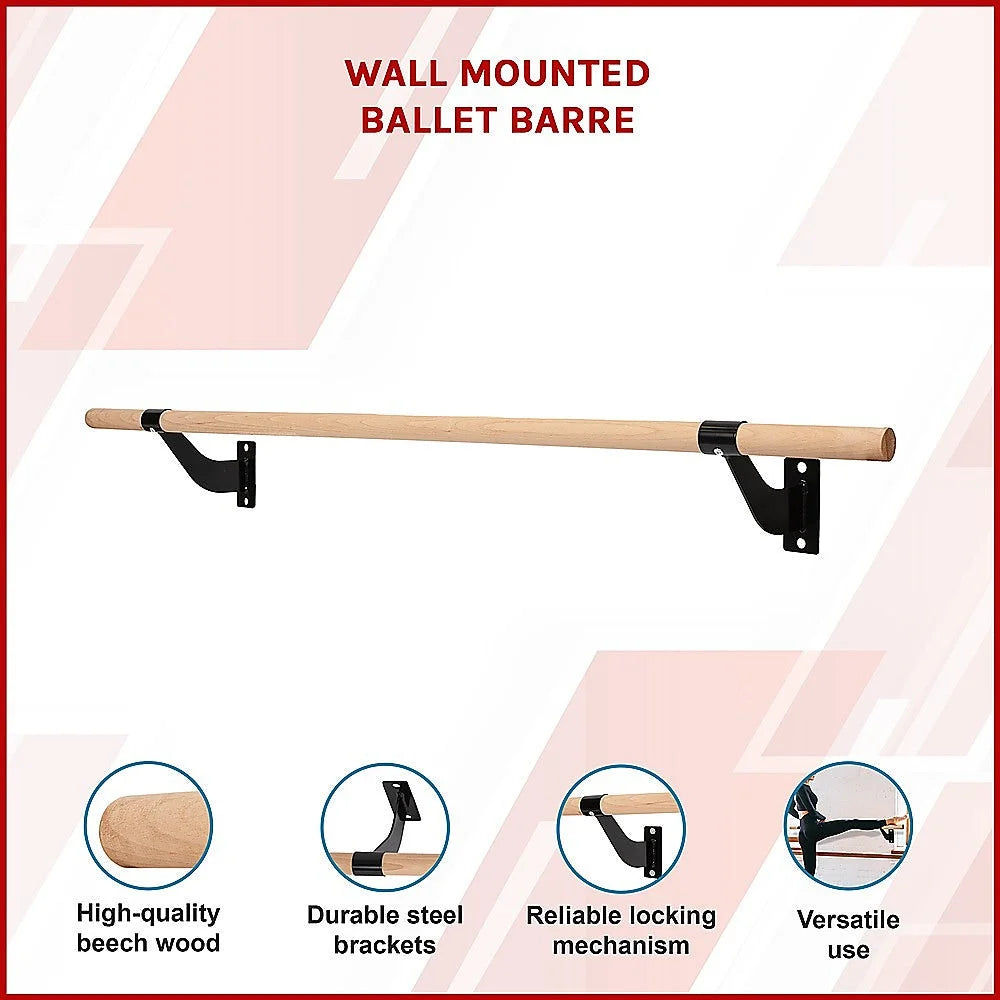 Ballet Barre Wall Mounted - Sports & Fitness