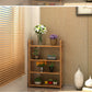 Bamboo bookshelf for book and display storage