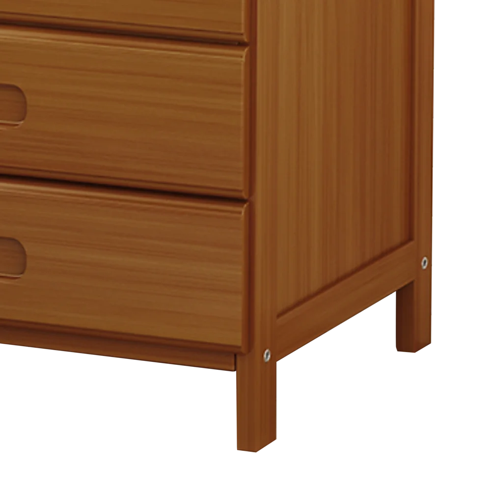 Bamboo Bedside Table Nightstand Storage for Bedroom Sofa