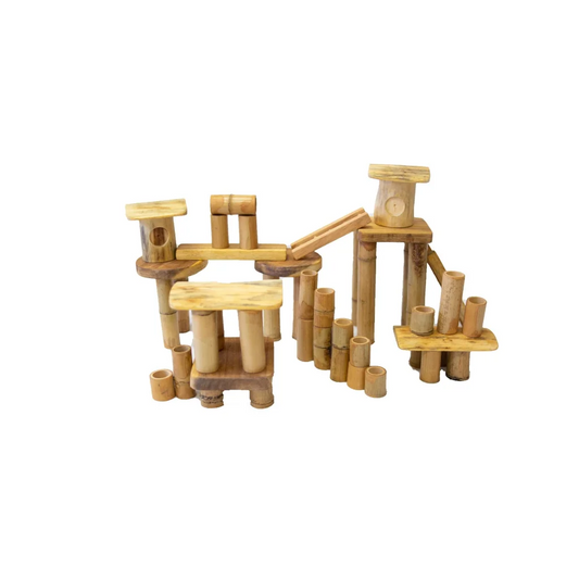 Bamboo Building Set - 50 PCS - Spring Fever Exclusive Promo