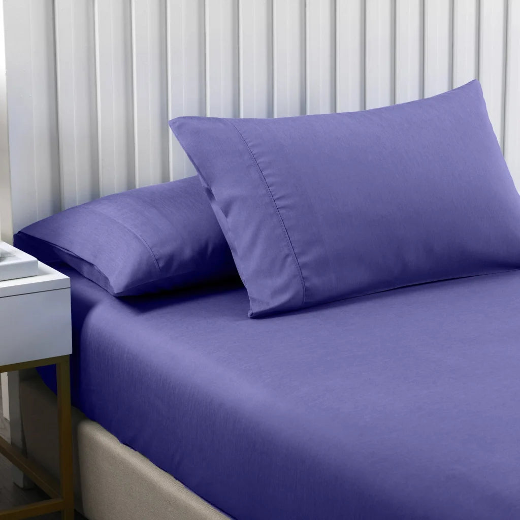 Bamboo Cooling 2000TC 3-Piece Combo Set - King Royal Blue Royal Comfort