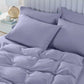 Bamboo Cooling 2000TC 6-Piece Combo Set - Queen Lilac Grey Royal Comfort