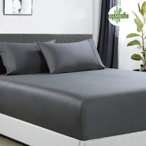 Bamboo Cotton Fitted Sheet 400 Thread Count 1