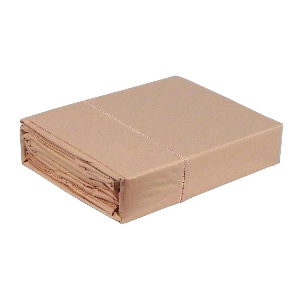 Bamboo/Cotton Sheet Set Ramesses 400TC - Cameo Rose Super