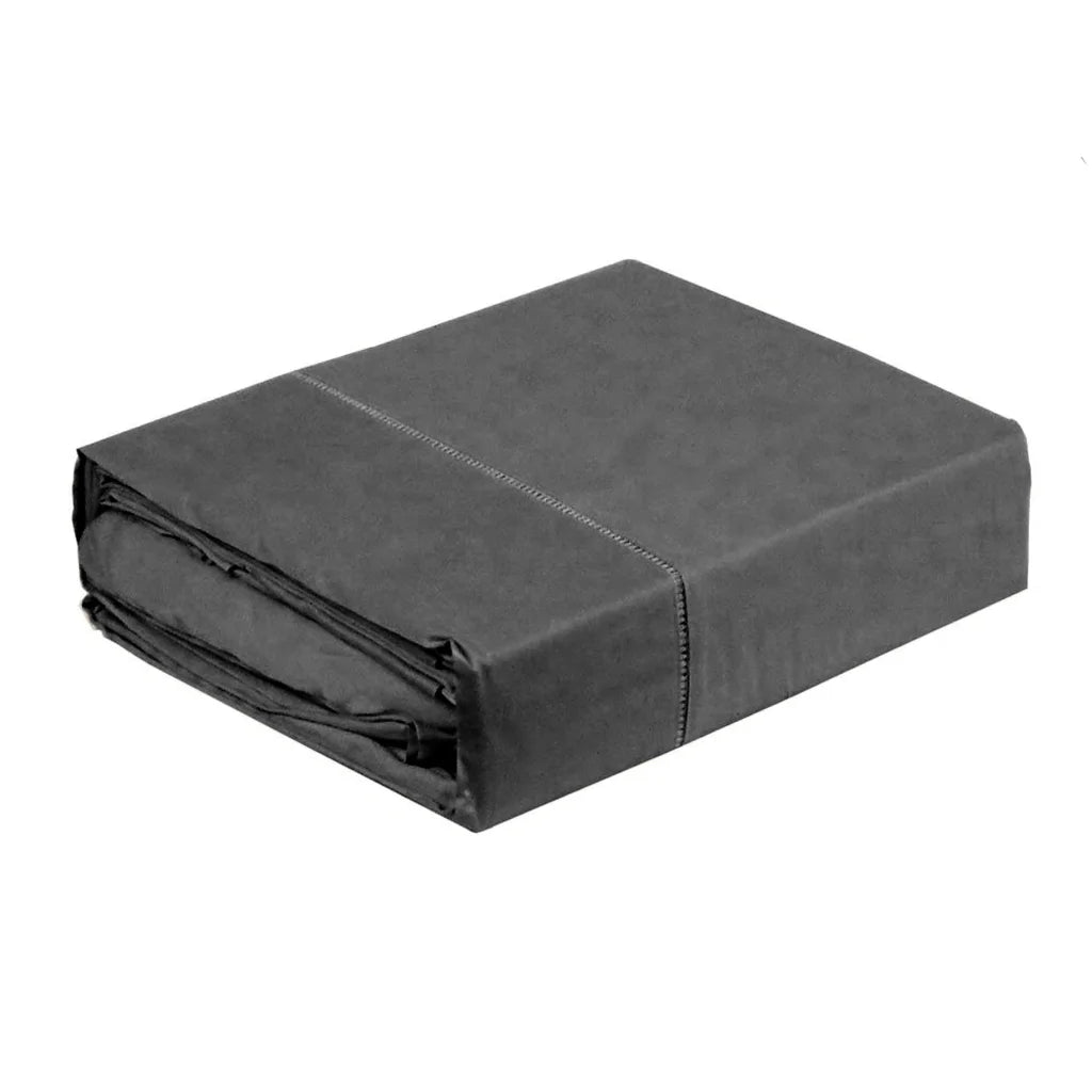 Bamboo/Cotton Sheet Set Ramesses 400TC - Charcoal Queen