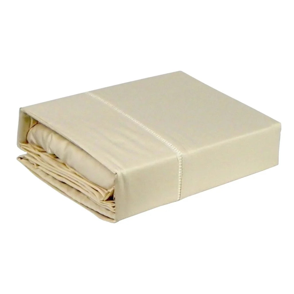 Bamboo/Cotton Sheet Set Ramesses 400TC - Eggnog Queen