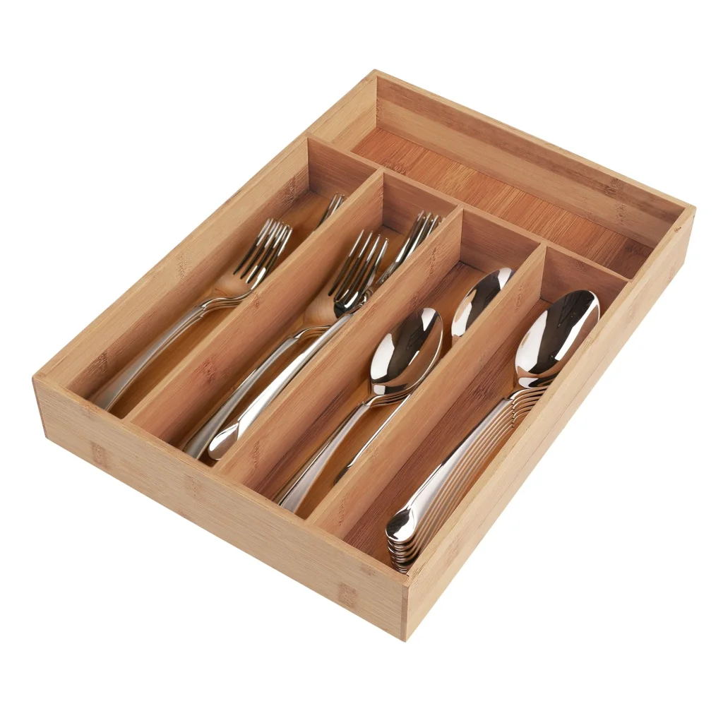 Bamboo Cutlery Tray occasions disposable tableware 132