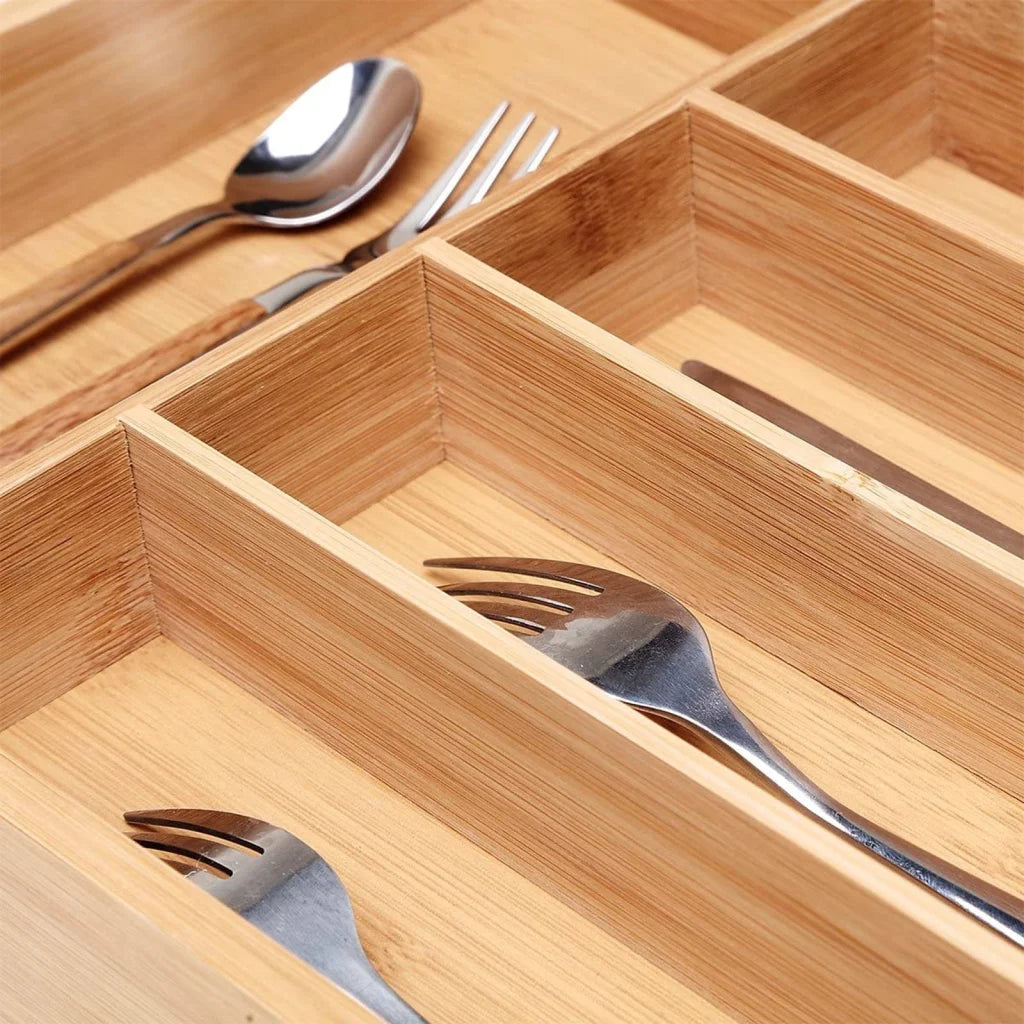 Bamboo Cutlery Tray occasions disposable tableware 480
