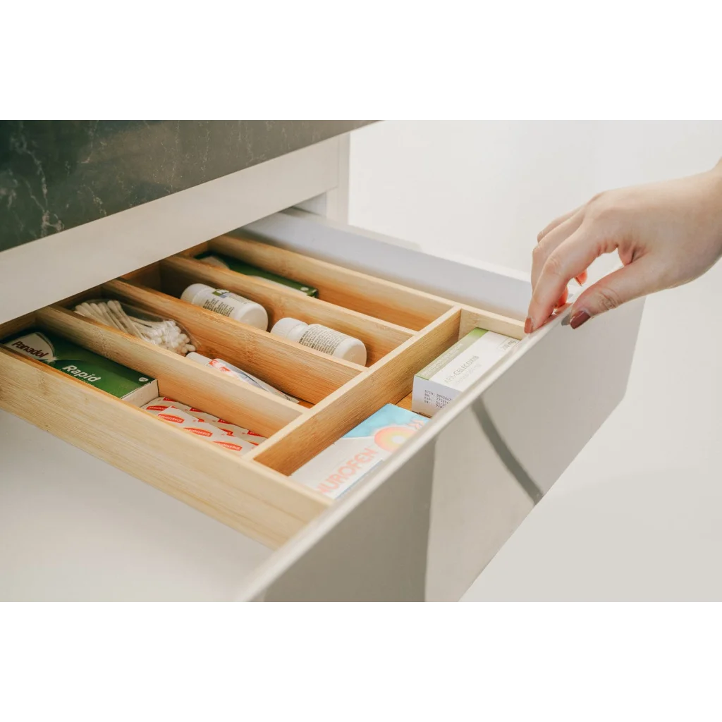 Bamboo Cutlery Tray occasions disposable tableware 492