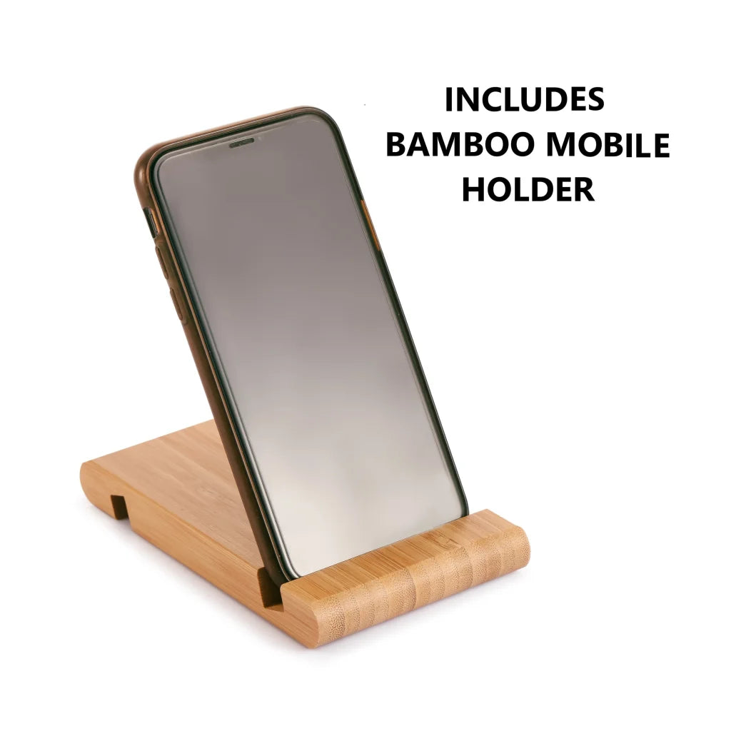 Bamboo Cutting Board 3 Pieces with Juice Groove and Mobile