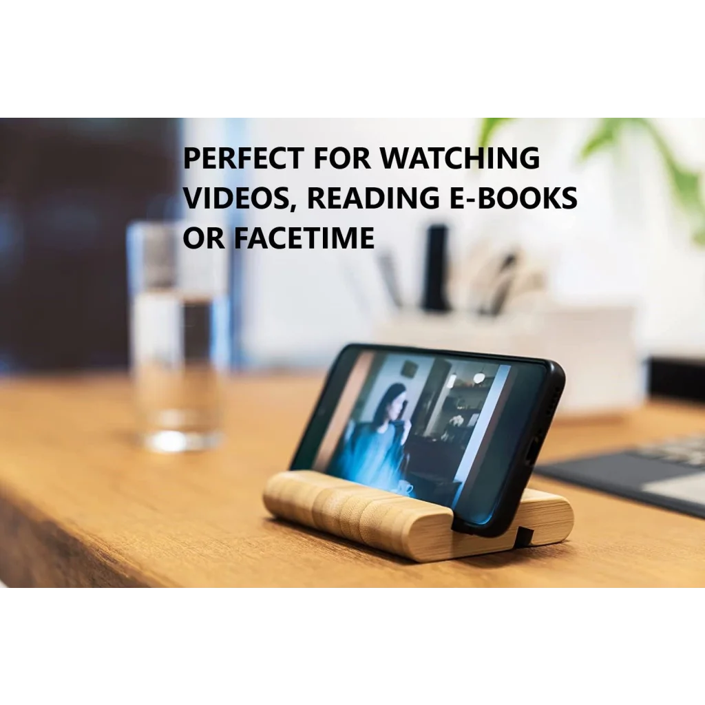 Bamboo Cutting Board Large with 4 Containers and Mobile