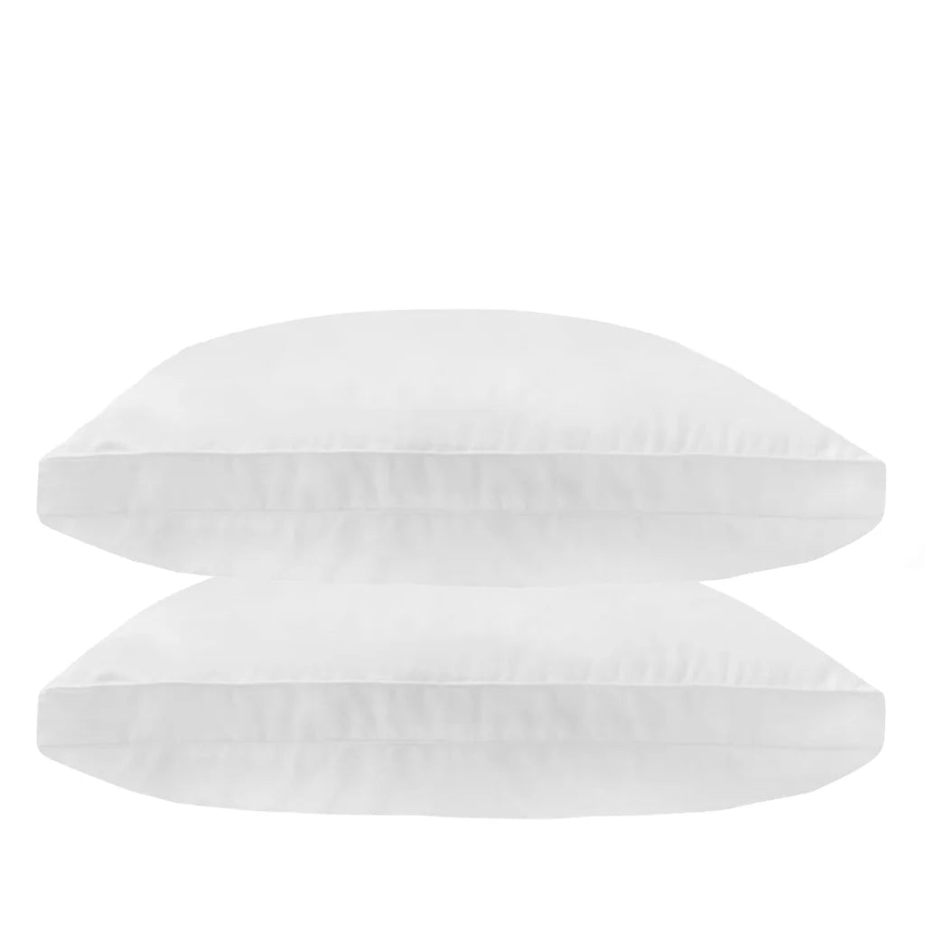 Bamboo Gusset Pillow - Twin Pack Luxury