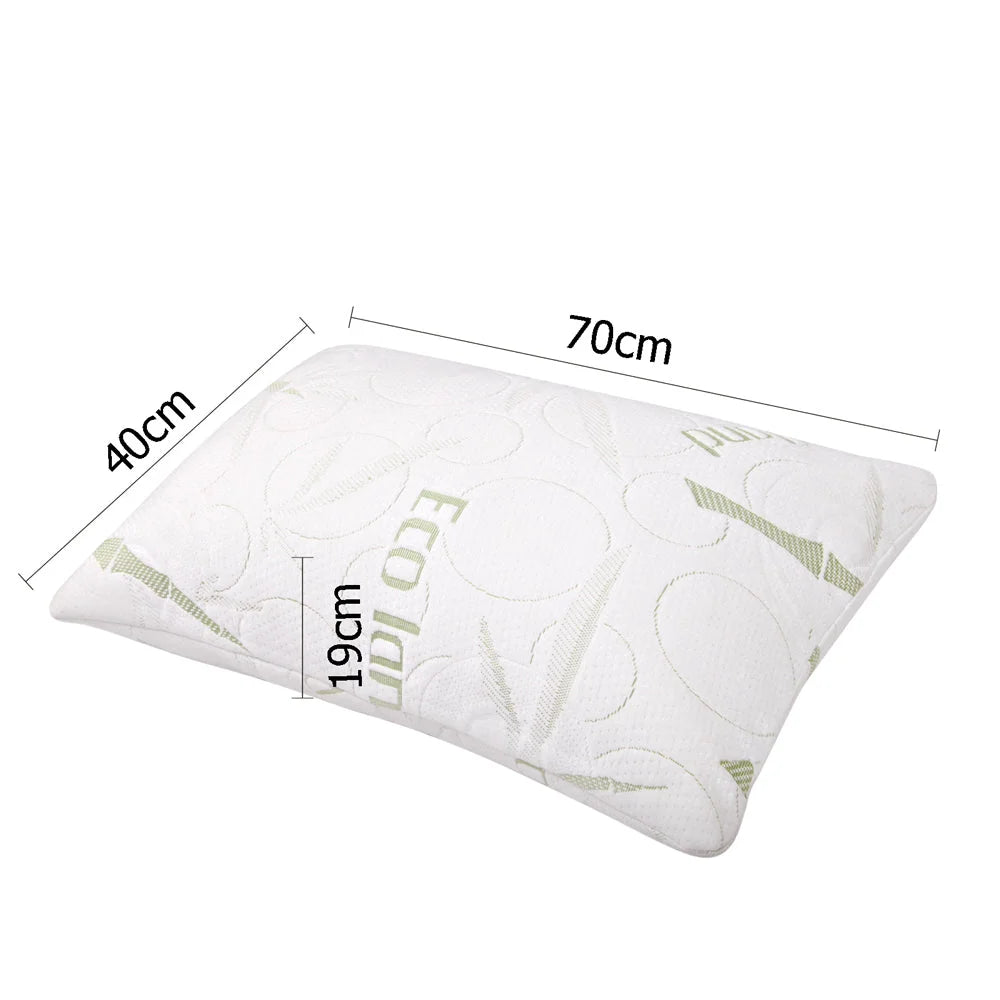 Bamboo Memory Foam Pillows (Set of 2) - Bedding