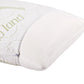 Bamboo fabric memory foam pillows with bedding cover shredded pillow