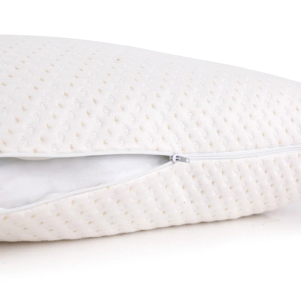 Bamboo Memory Foam Pillows (Set of 2) Single - Giselle