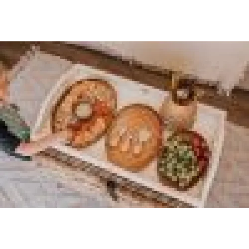 Bamboo Oval Trays Set of 3