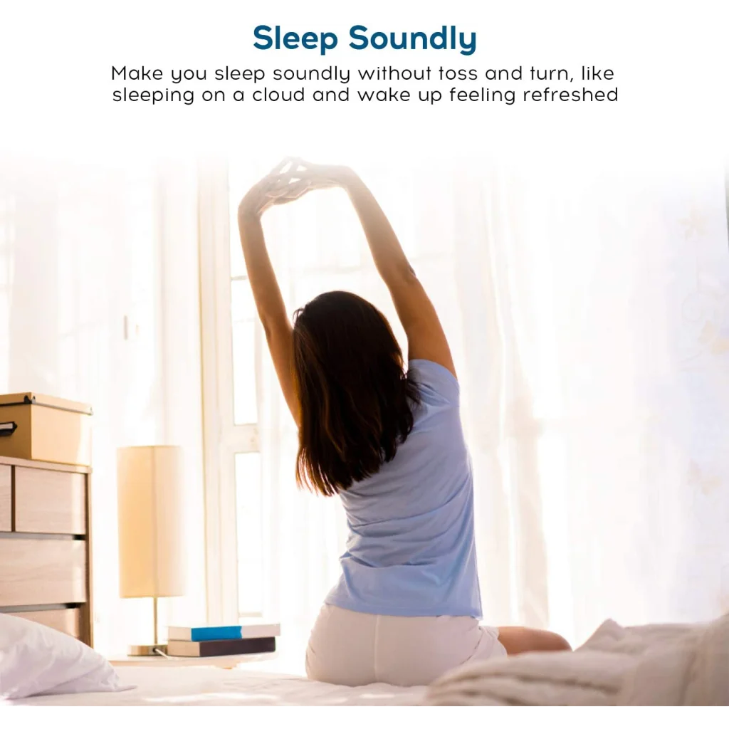 Bamboo Pillowtop Mattress Topper Luxury Bedding Mat Pad