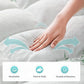 Bamboo Pillowtop Mattress Topper Luxury Bedding Mat Pad