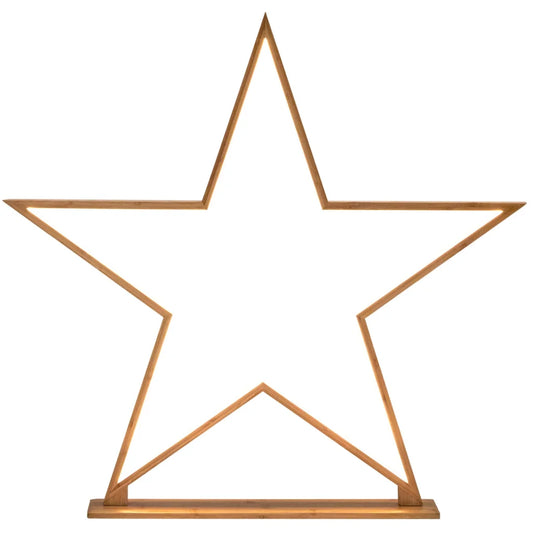 Bamboo Star Table Lamp Desk Light LED Strip Modern Designer