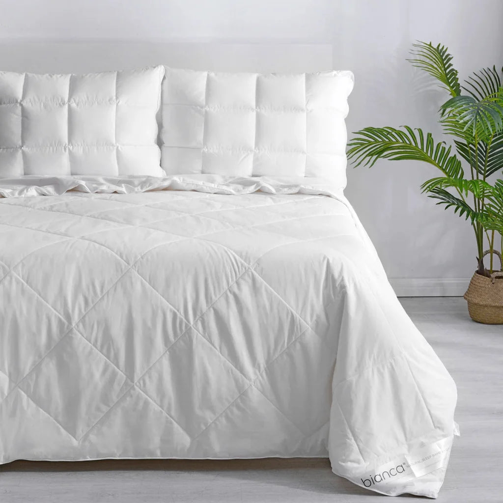 Bamboo Summer Quilt 250GSM Natural Sleep Double - Home &