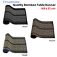 Bamboo Table Runner Dreamtime 140x33cm - Brown - Furniture