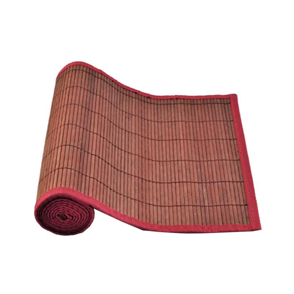 Bamboo Table Runner Narrow Slat 140x33cm - Ruby - Home &