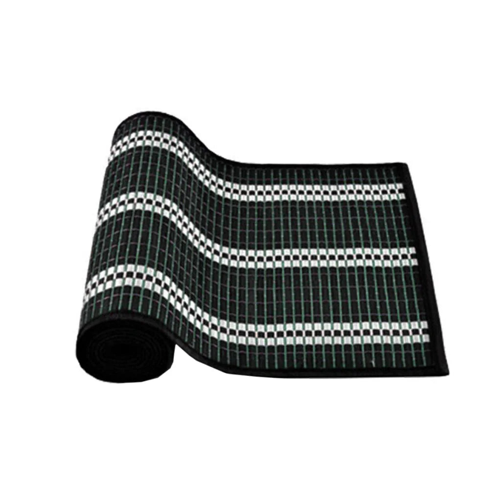 Bamboo Table Runner Victoria 140x33cm - Black Silver - Home