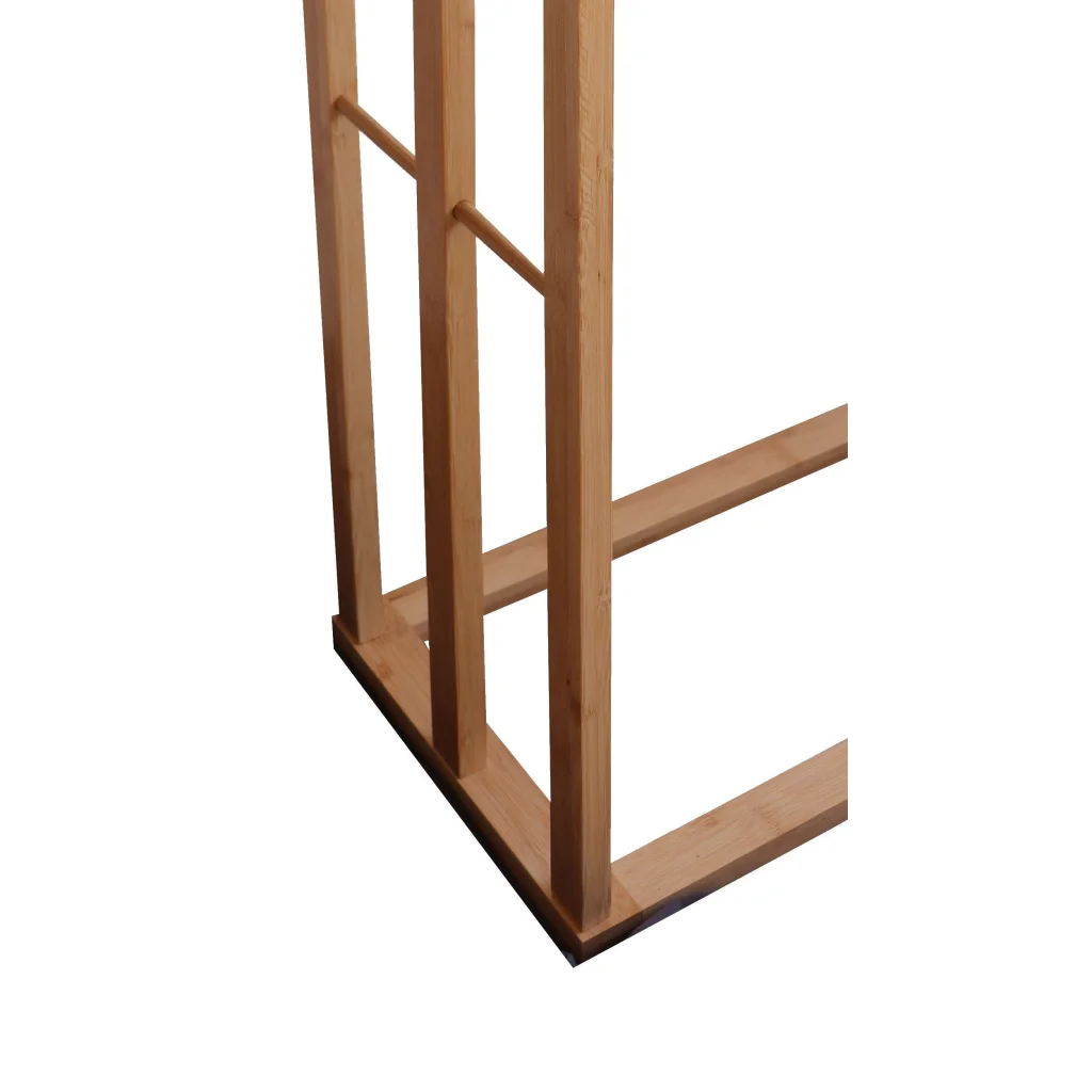 Storage rack in a room setting