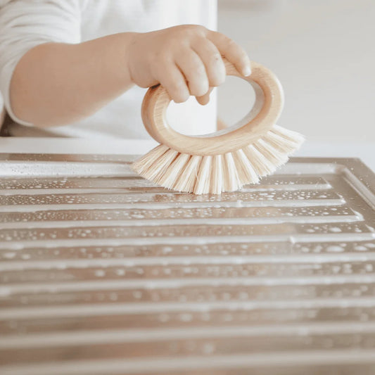 Bamboo Veggie Scrubber Brush - Home & Garden > BBQ > BBQ