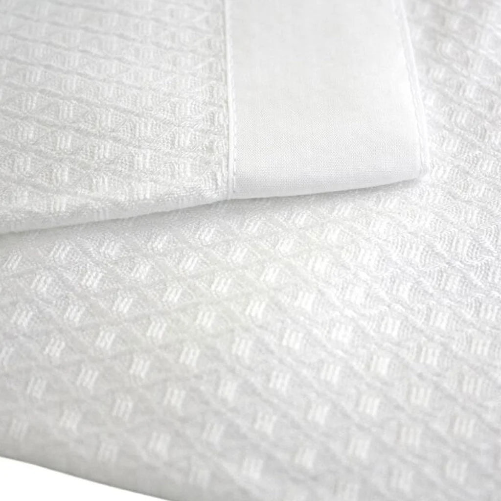 Bamboo Waffle Blanket Rayon - Cot Size 140x120cm - Home &