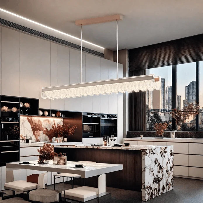 BAMDECOR A188 Nordic Dual Linear Dimmable Acrylic Kitchen