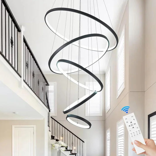 BAMDECOR A18801 Modern LED Chandelier Dimmable Pendant