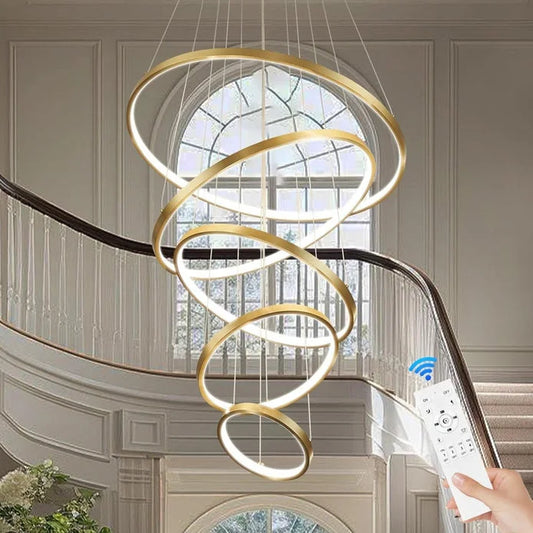 BAMDECOR A18801 Modern LED Chandelier Dimmable Pendant